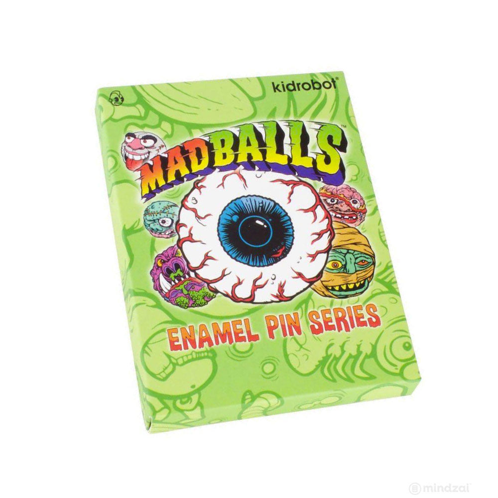 Mad Balls Enamel Pin Blindbox Series by Kidrobot