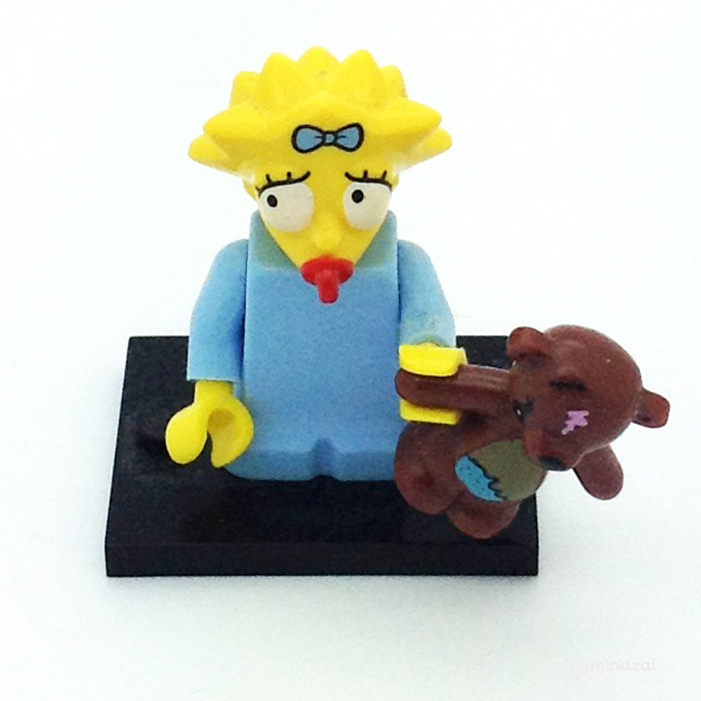 Lego Mini Figure Simpson Series 1 - Maggie Simpson with Teddy Bear