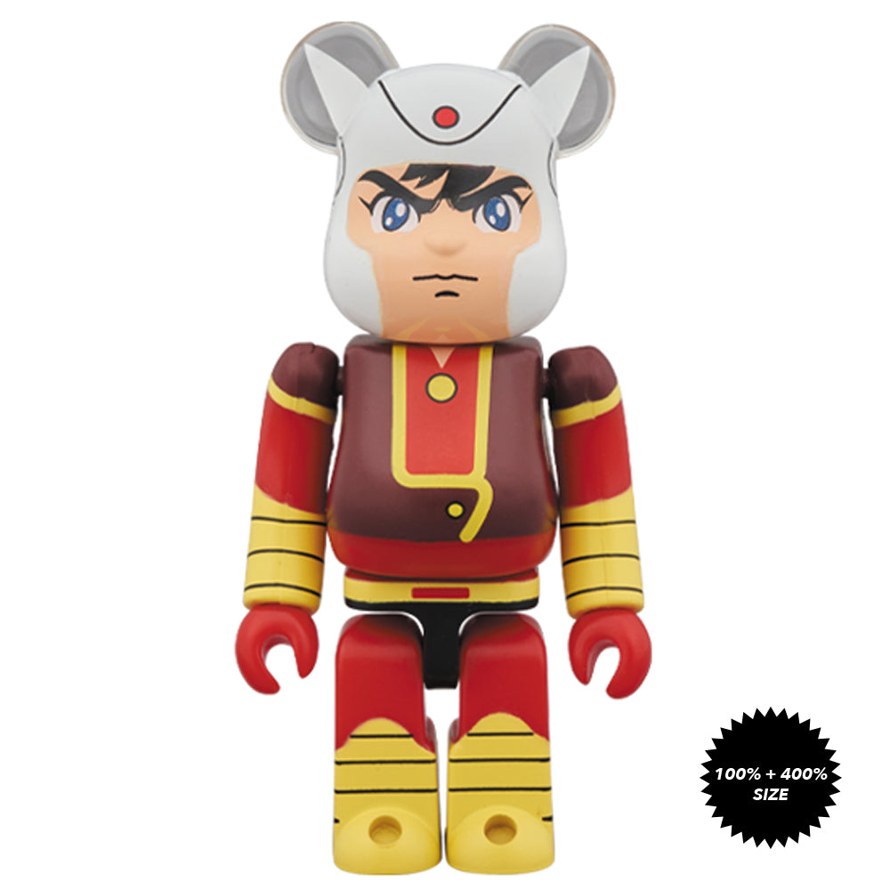 Mazinger Z and Koji Kabuto 100% + 400% Bearbrick Set by Medicom Toy