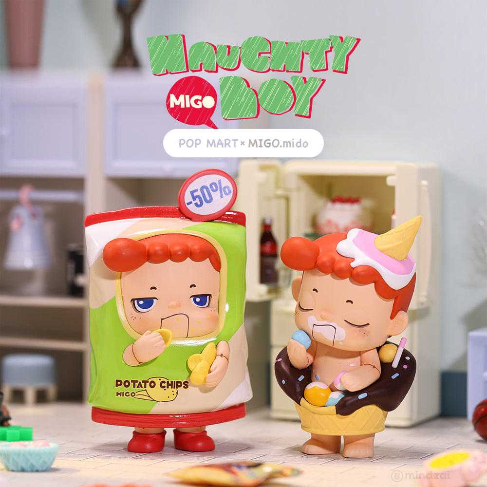 Migo Naughty Boy Blind Box Series by Gwen MIGO mido x POP MART