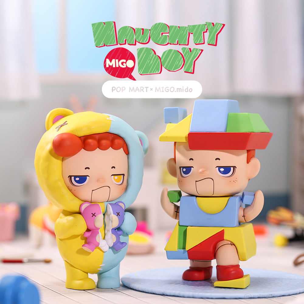 Migo Naughty Boy Blind Box Series by Gwen MIGO mido x POP MART