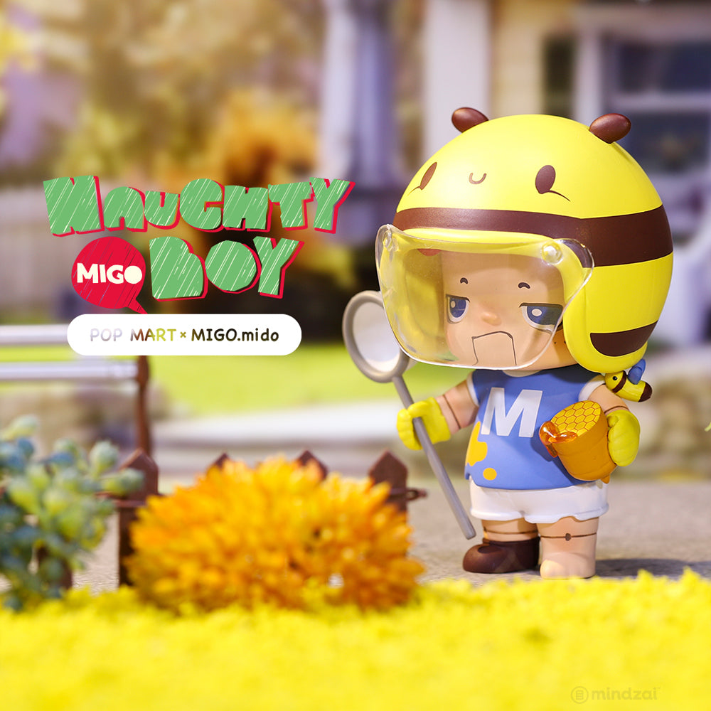 Migo Naughty Boy Blind Box Series by Gwen MIGO mido x POP MART