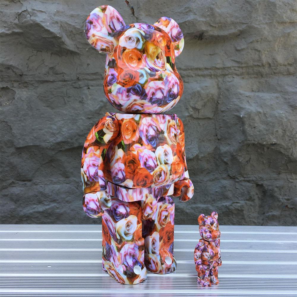 Mika Ninagawa Rose 100% + 400% Bearbrick Set - Mindzai Toy Shop
