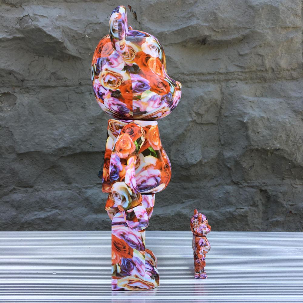 Mika Ninagawa Rose 100% + 400% Bearbrick Set - Mindzai Toy Shop