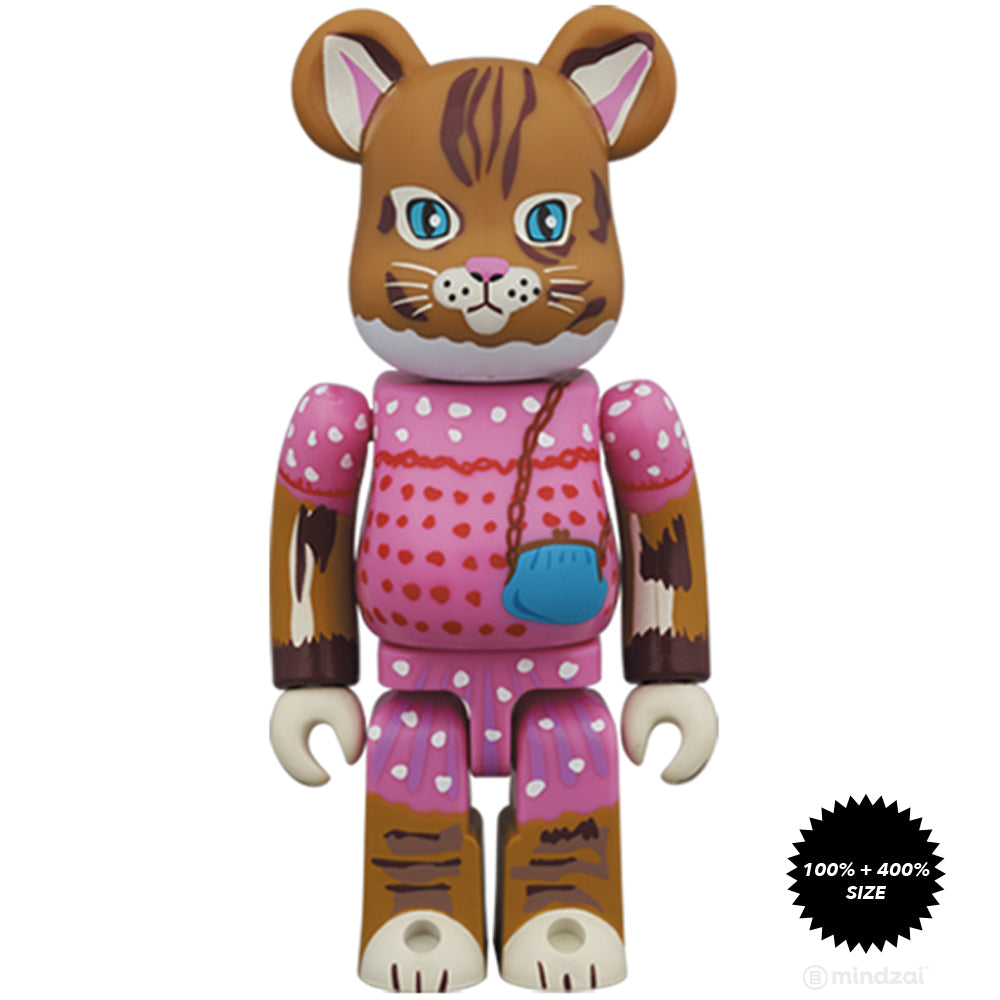 Nathalie Lete Minette 100% + 400% Bearbrick Set by Medicom Toy