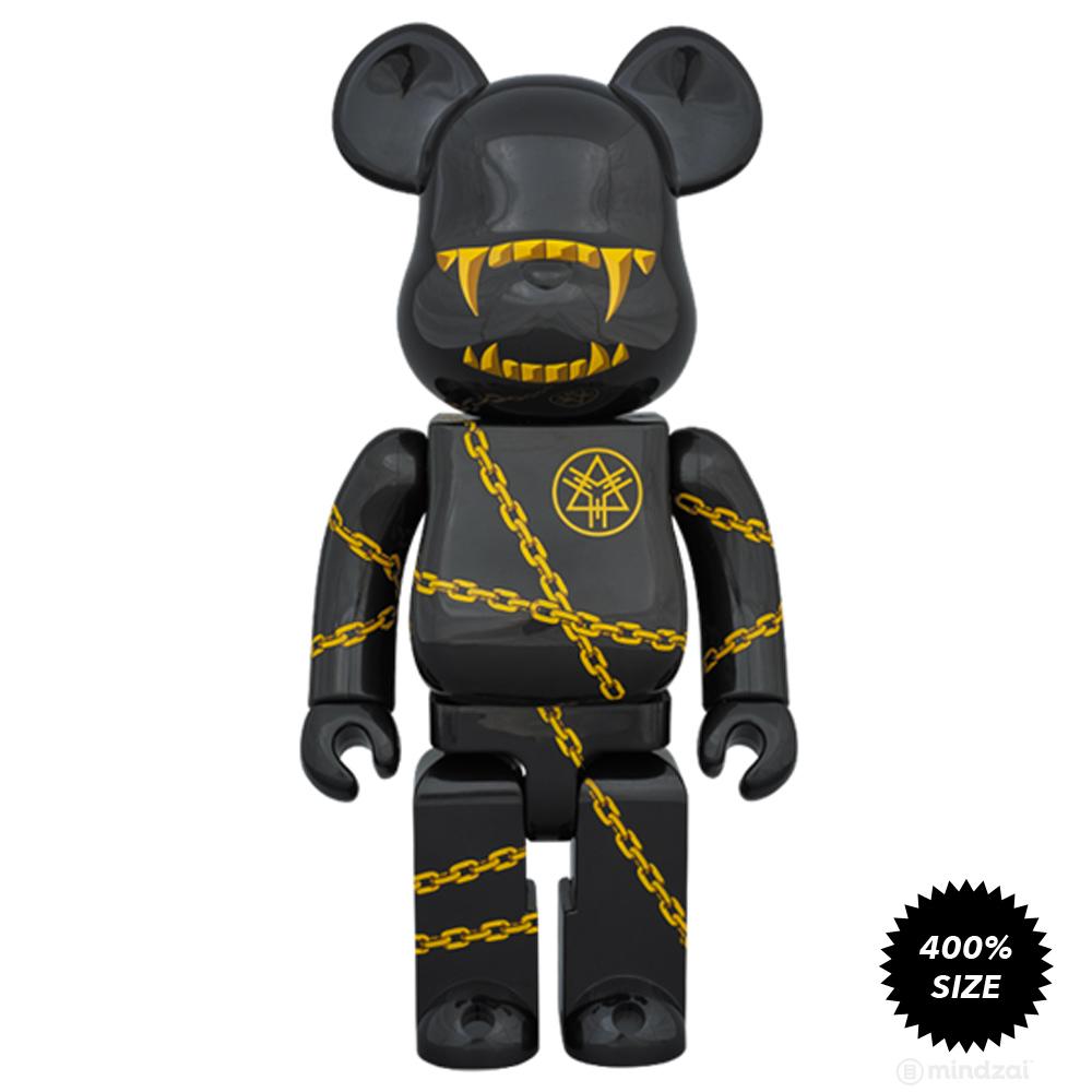 Mishka x Long 400% Bearbrick by Medicom Toy - Pre-order