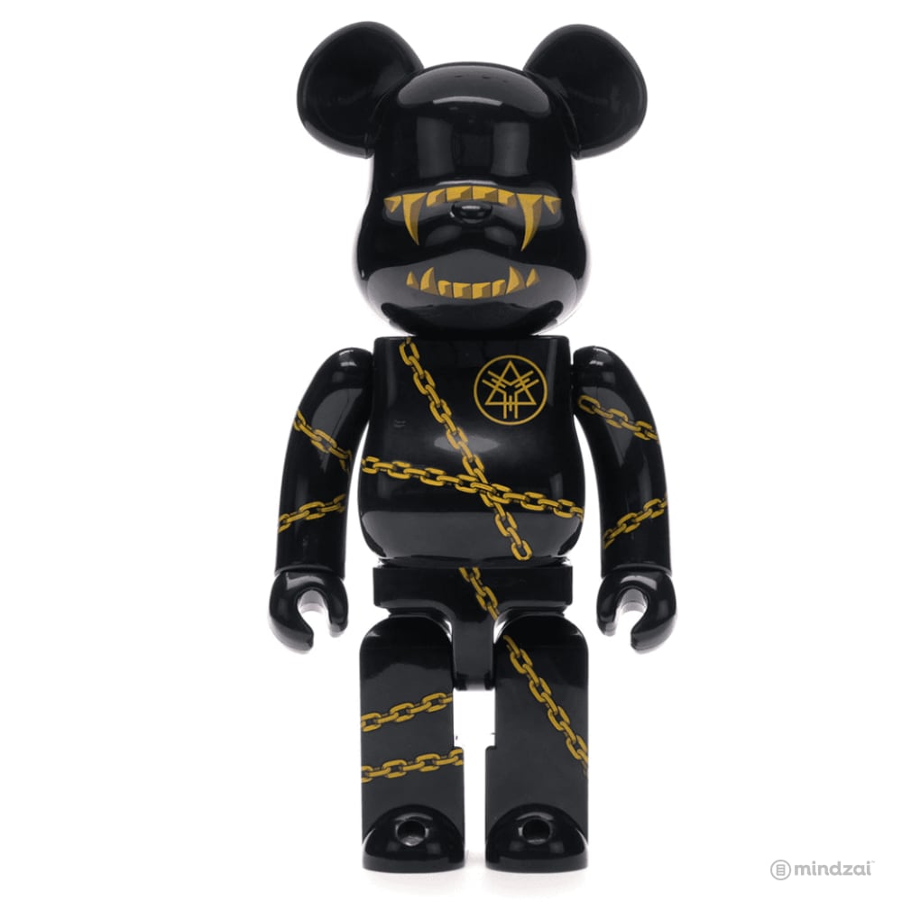 MISHKA x LONG 400% Bearbrick by Medicom Toy