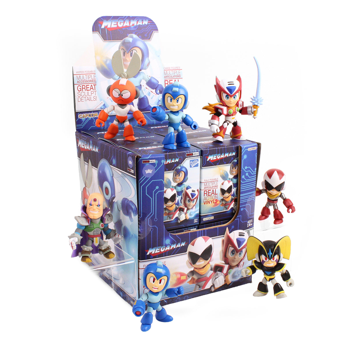 Mega Man Wave 1 Action Vinyls Blind Box Series by The Loyal Subjects