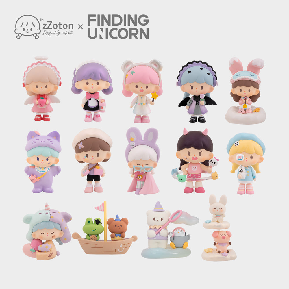 もりりん　ハンドメイドの単眼モンスターちゃん✨アートドール zZoton Molinta DREAMY STAGE Series Blind Box by Molinta x Finding