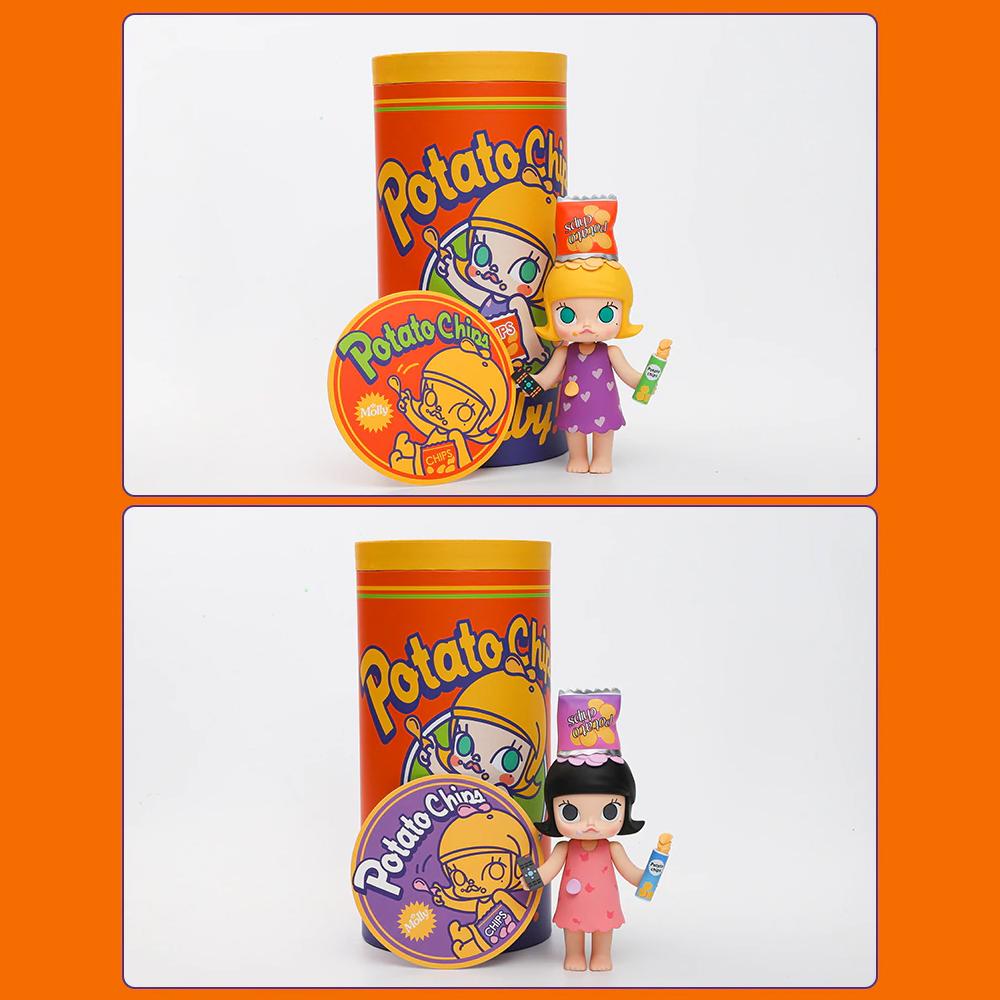 Molly Potato Chips Baby Art Toy Figure by Kennyswork x POP MART [OPEN Version]