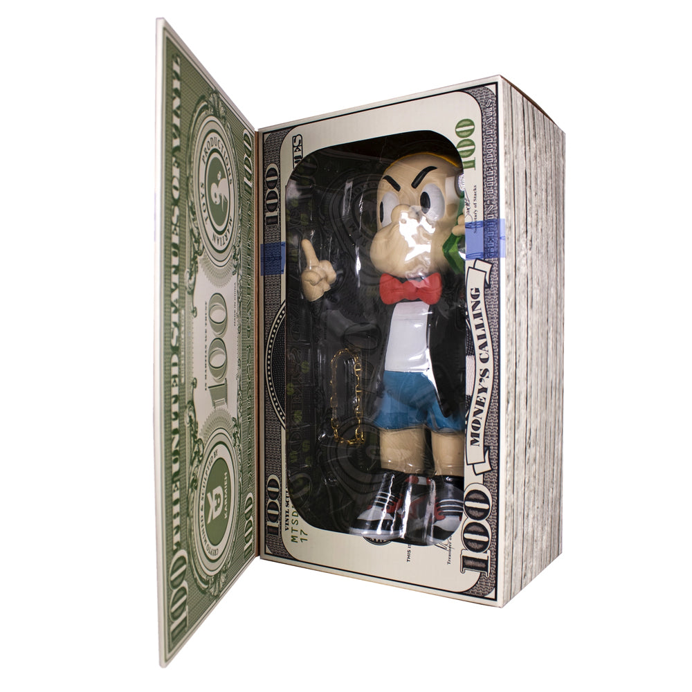 Money's Calling Art Toy Figure by Sanchez Designs x Oasim Karmieh x Martian Toys