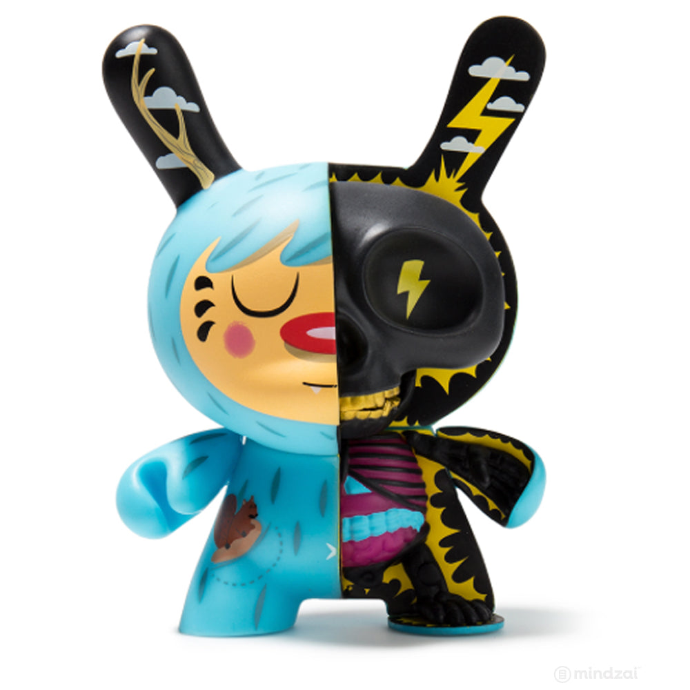Mr. Watt 5" Half Ray Dunny by Johnny Draco x Kidrobot x Jason Freeny