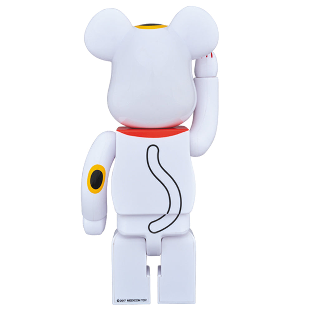 Tokyo Skytree White Money Cat Maneki Neko 400% Bearbrick by Medicom Toy
