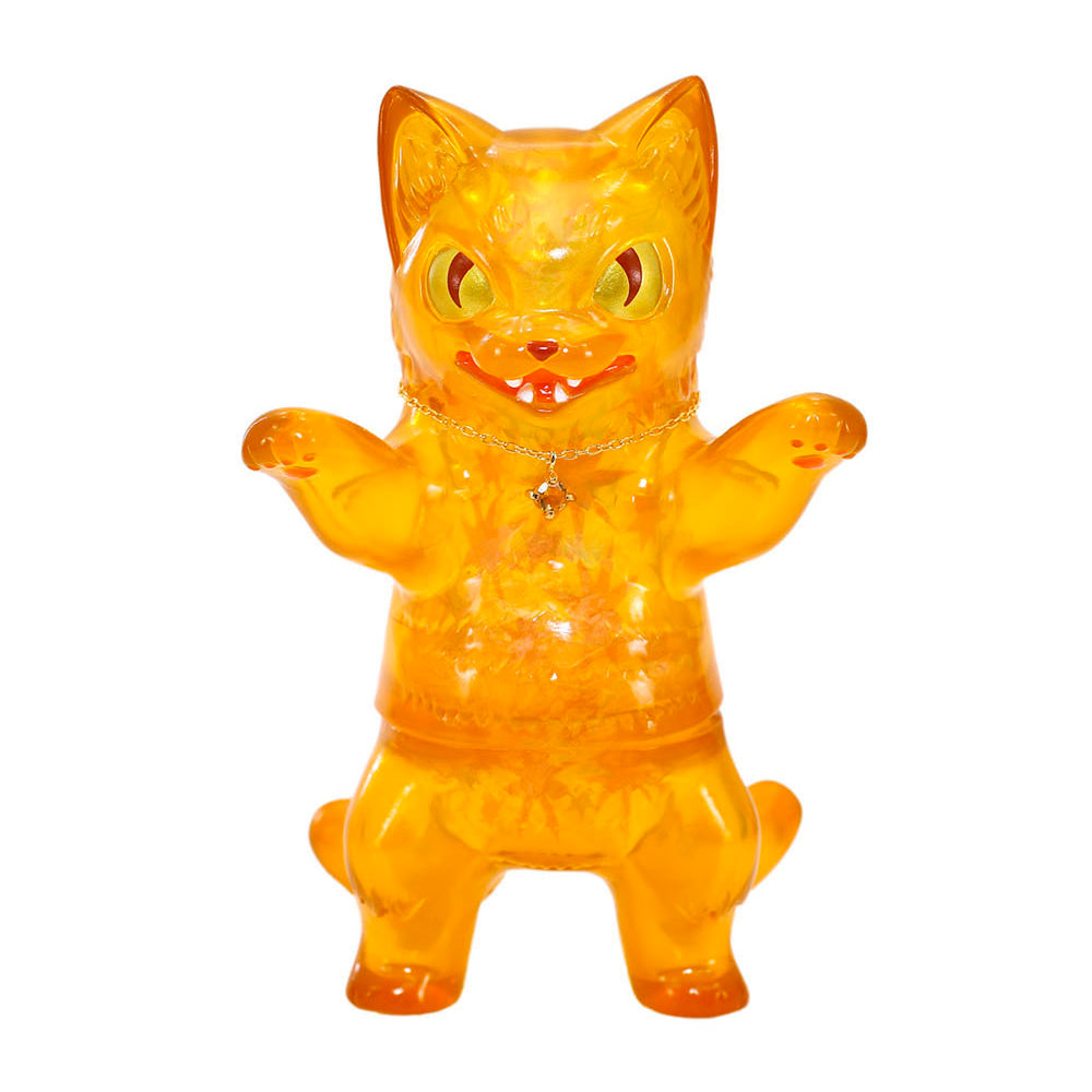 Negora Birthstone Collection (Citrine Version) Sofubi Art Toy by Konatsuya