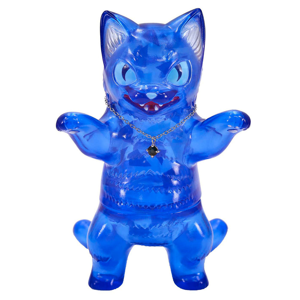 Negora Birthstone Collection (Sapphire Version) Sofubi Art Toy by Konatsuya