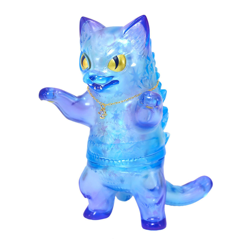 Negora Birthstone Collection (Tanzanite Version) Sofubi Art Toy by Konatsuya