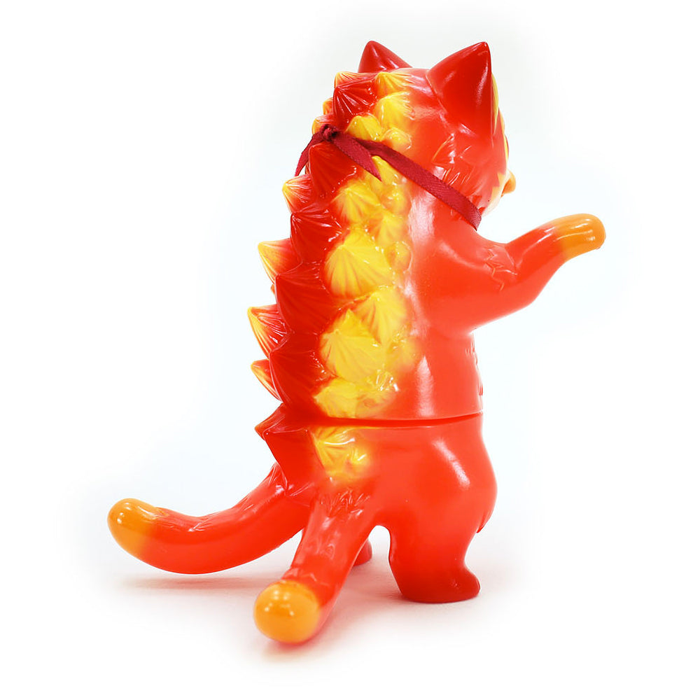 Negora Cherry Version Sofubi Art Toy by Konatsuya