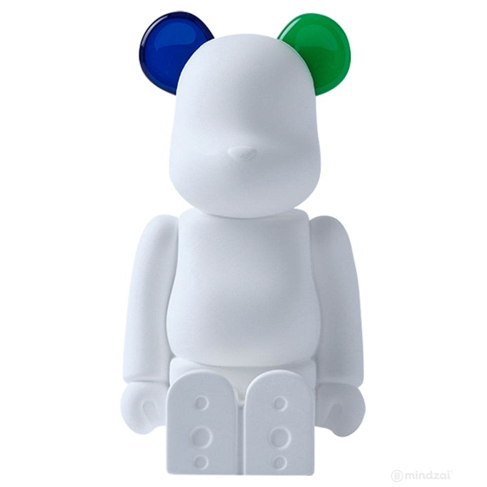 Bearbrick Aroma Ornament No.0 Color-W-Double NAVY/GREEN by Medicom Toy x Ballon