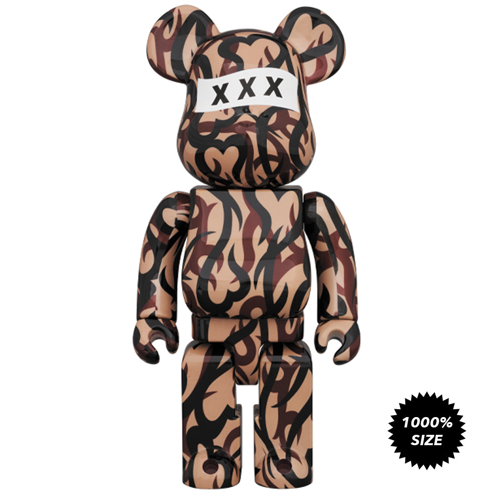 Number (N)XXX 1000% Bearbrick by Medicom Toy - Mindzai Toy Shop