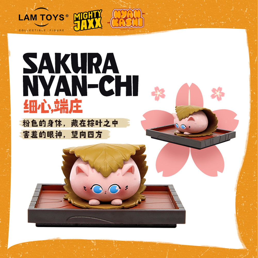 Nyammy Treats: Nyan Kashi Blind Box Series by Lam Toys x Mighty Jaxx