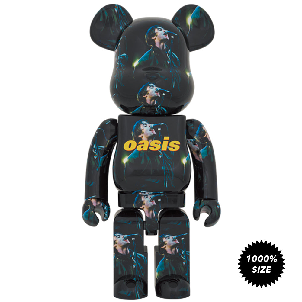 Oasis Knebworth 1996 (Liam Gallagher) 1000% Bearbrick by Medicom Toy