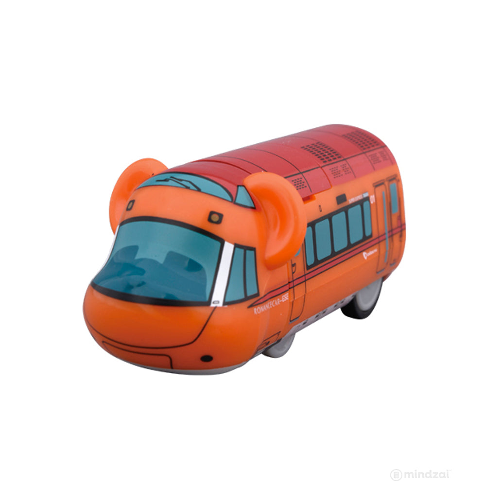 Odakyu 70000 Series GSE Bearbrick Train by Medicom Toy