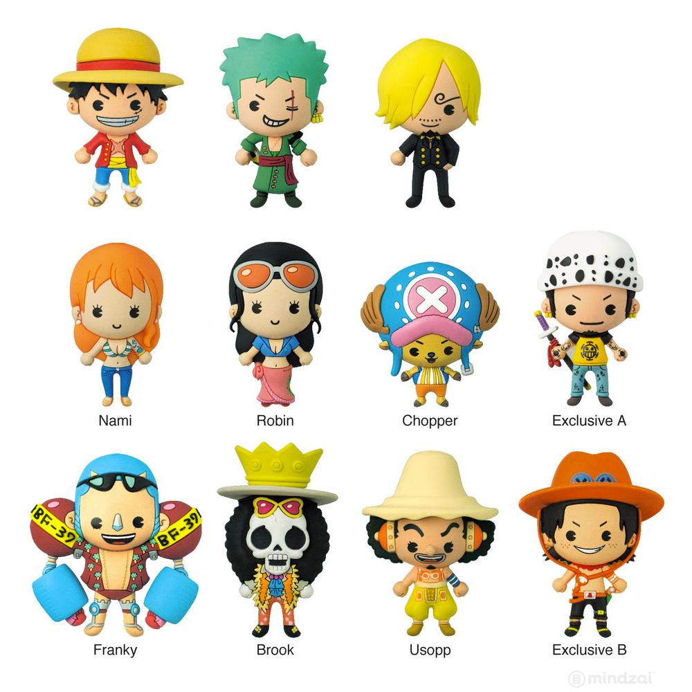 One Piece Figural Keyring Blind Bag