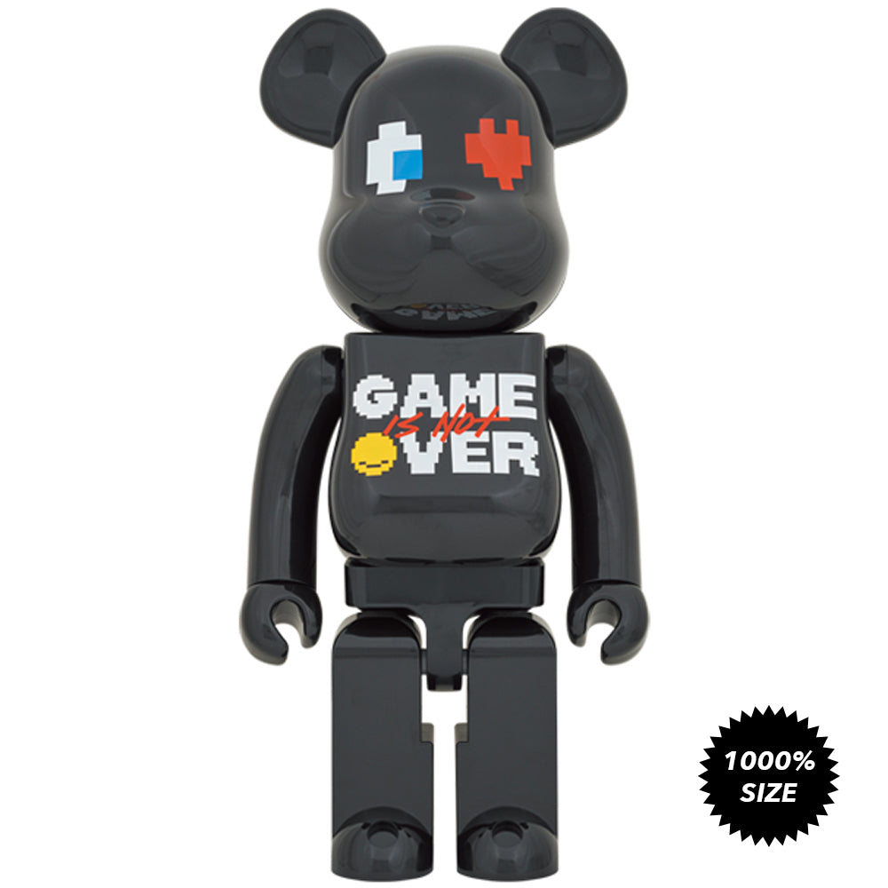 Pac-man x Grafflex x 9090 x S.H.I.P&amp;crew 1000% Bearbrick by Medicom Toy