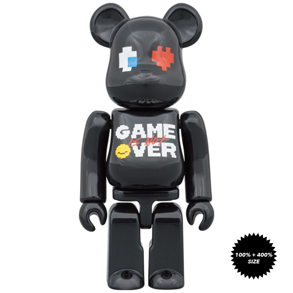 Pac-man x Grafflex x 9090 x S.H.I.P crew 100% + 400% Bearbrick Set by Medicom Toy