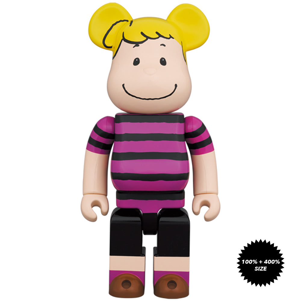 Peanuts: Schroeder 100% + 400% Bearbrick Set by Medicom Toy
