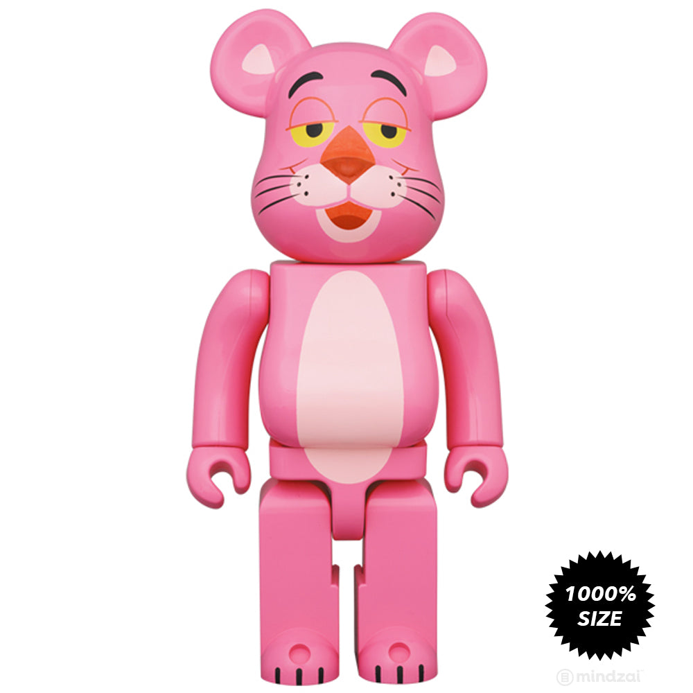 Pink Panther 1000% Bearbrick by Medicom Toy