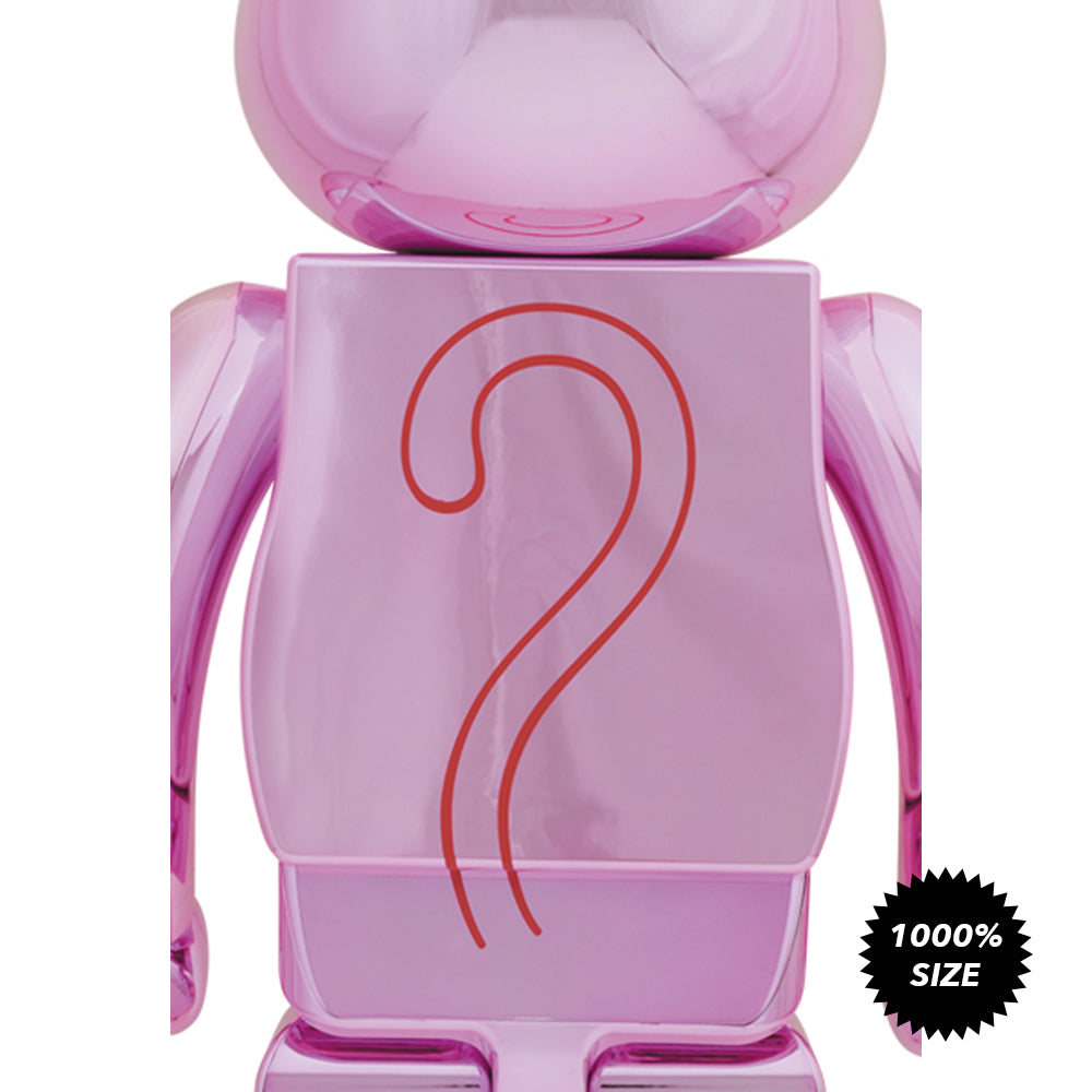 Pink Panther Chrome Ver. 1000% Bearbrick  by Medicom Toy