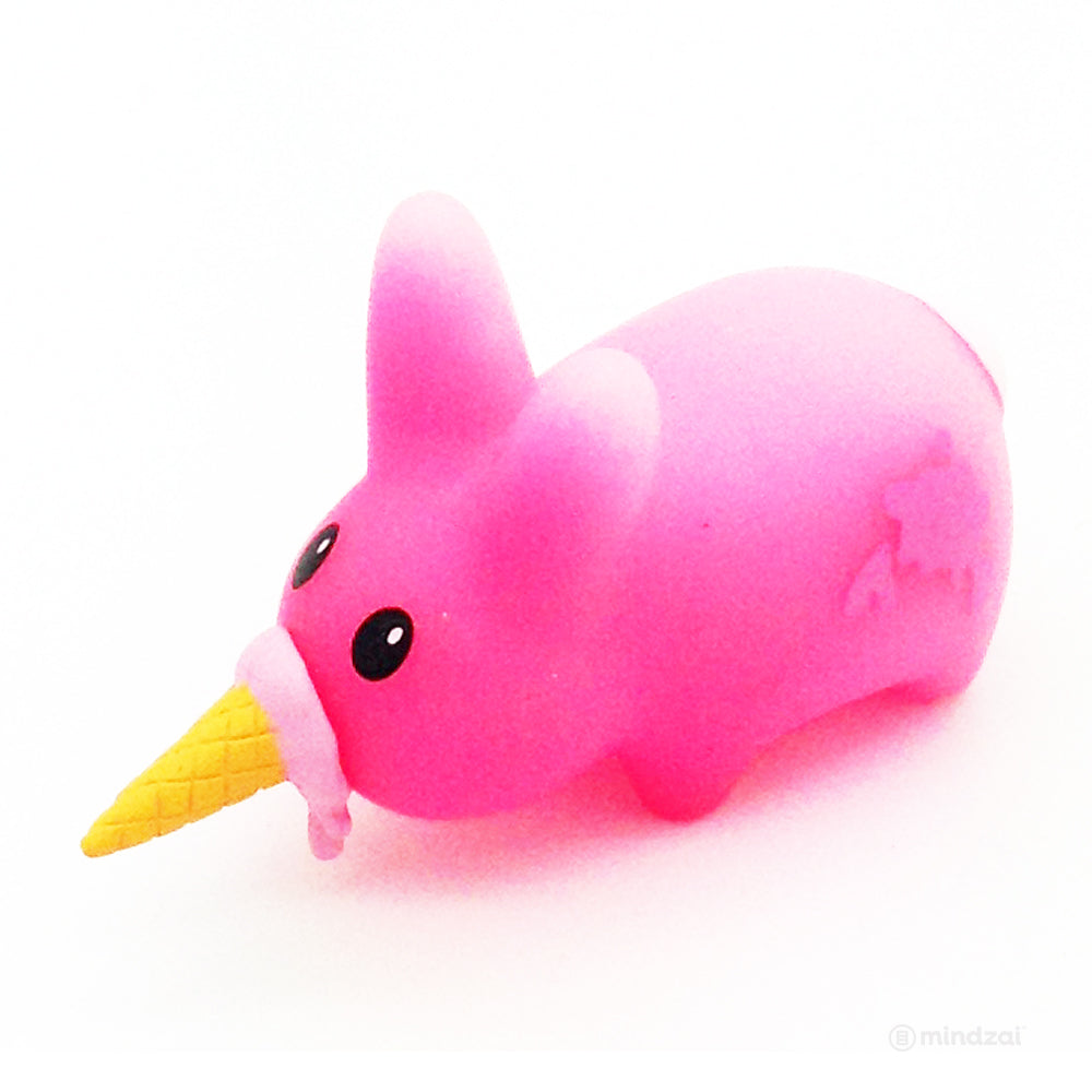 Happy Labbit Mini Series by Kidrobot - Pink Labbit with Ice Cream