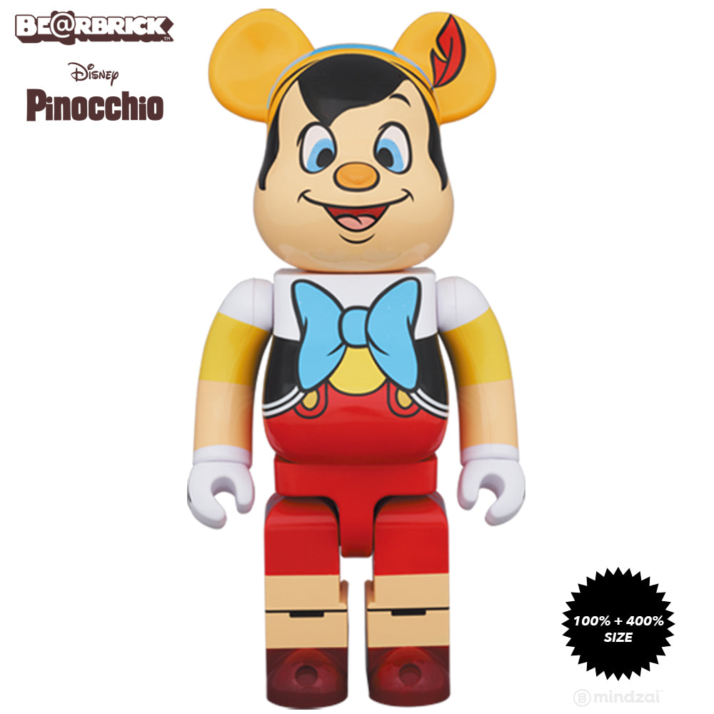 BE@RBRICK Pinocchio ベアブリックピノキオ 100%&400%