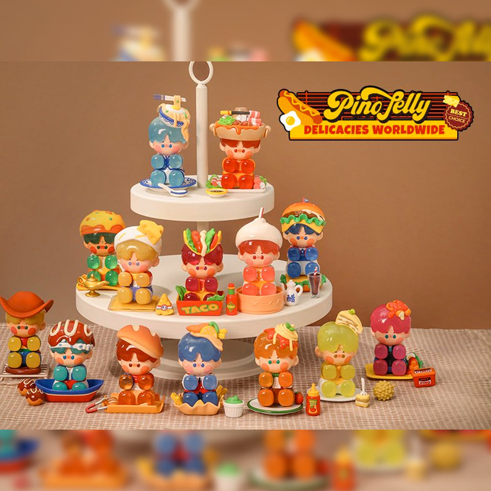 Pino Jelly Delicacies Worldwide Blind Box Series by POP MART