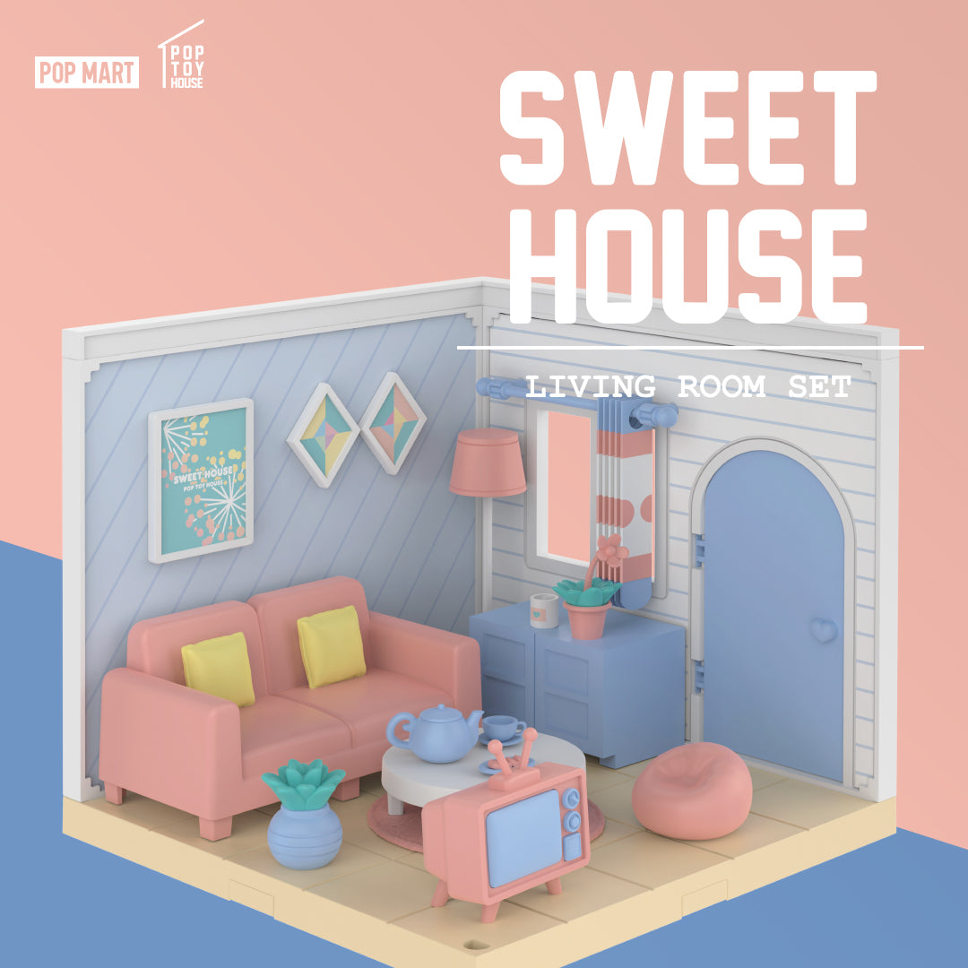 Sweet House Diorama Toy Sets by POP MART