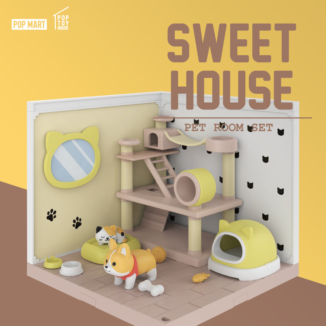 Sweet House Diorama Toy Sets by POP MART