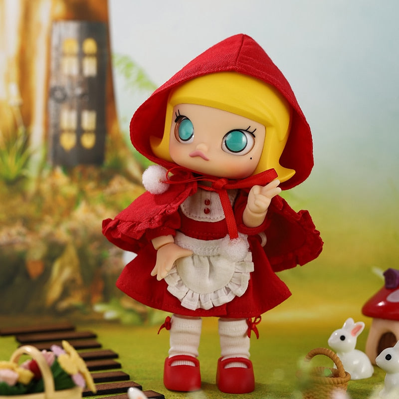 Little Red Molly Ball Joint Doll BJD Toy by Kennyswork x POP MART