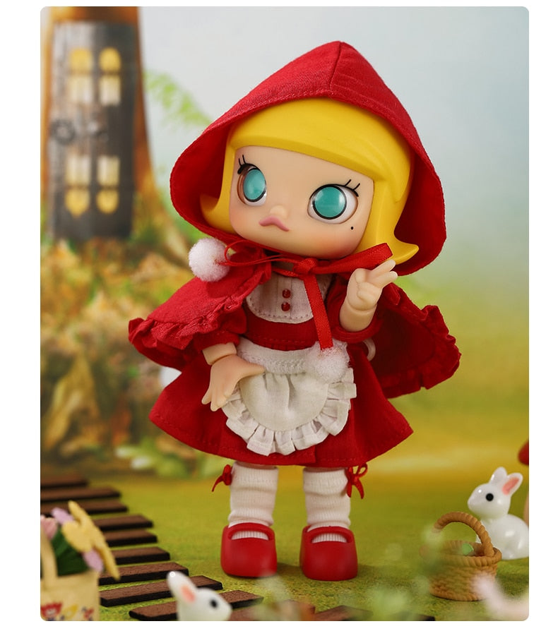 Little Red Molly Ball Joint Doll BJD Toy by Kennyswork x POP MART