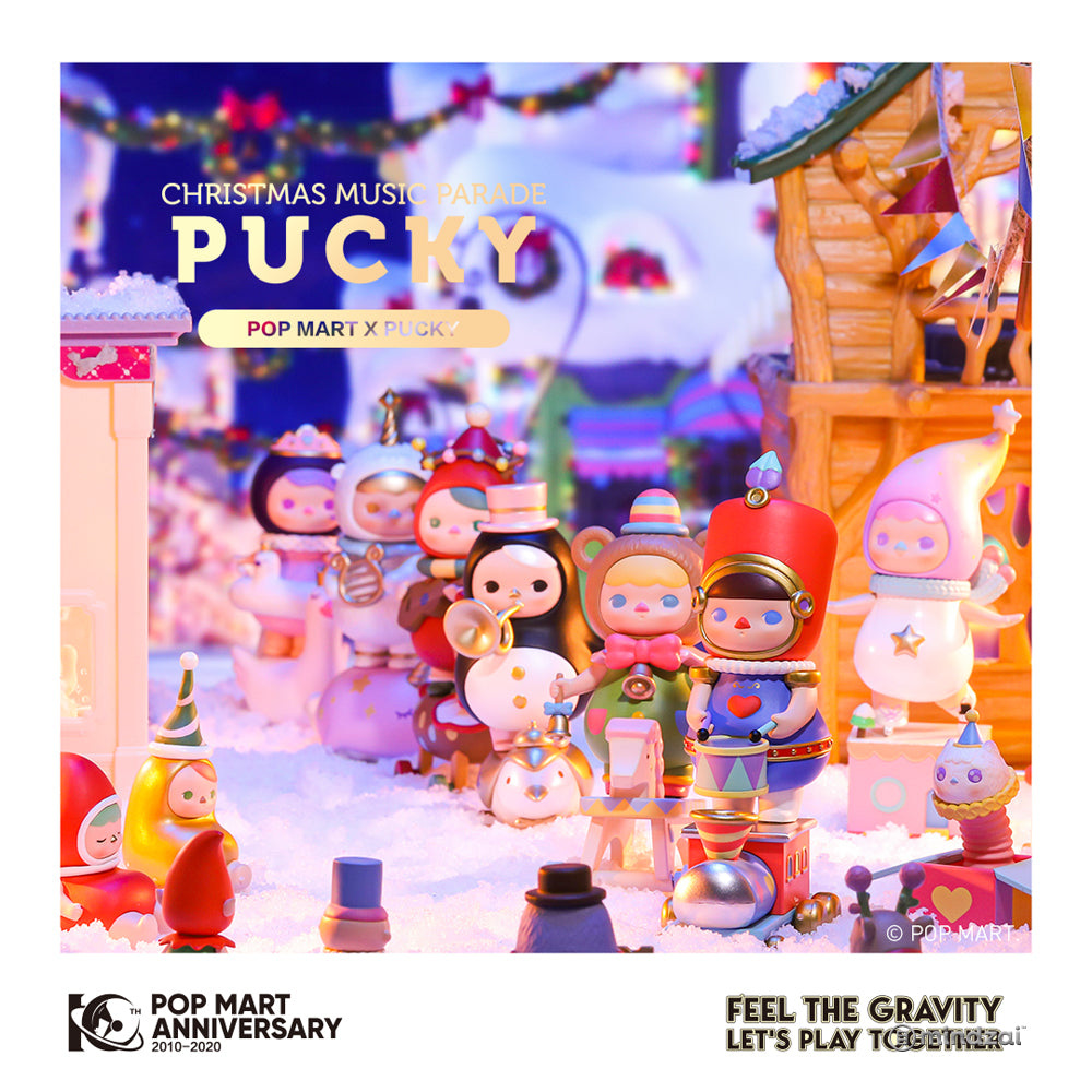 Pucky Christmas Music Parade Set by POP MART - Mindzai Toy Shop