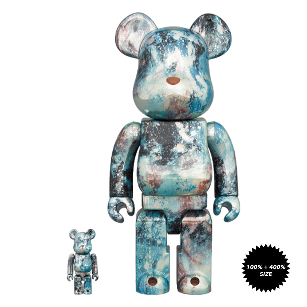 Pushead #5 100% + 400% Bearbrick Set by Medicom Toy
