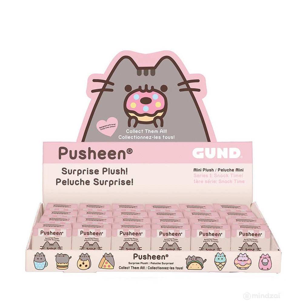 Pusheen Series 1: Snack Time Mini Plush Keychain Blind Box - Mindzai  - 2