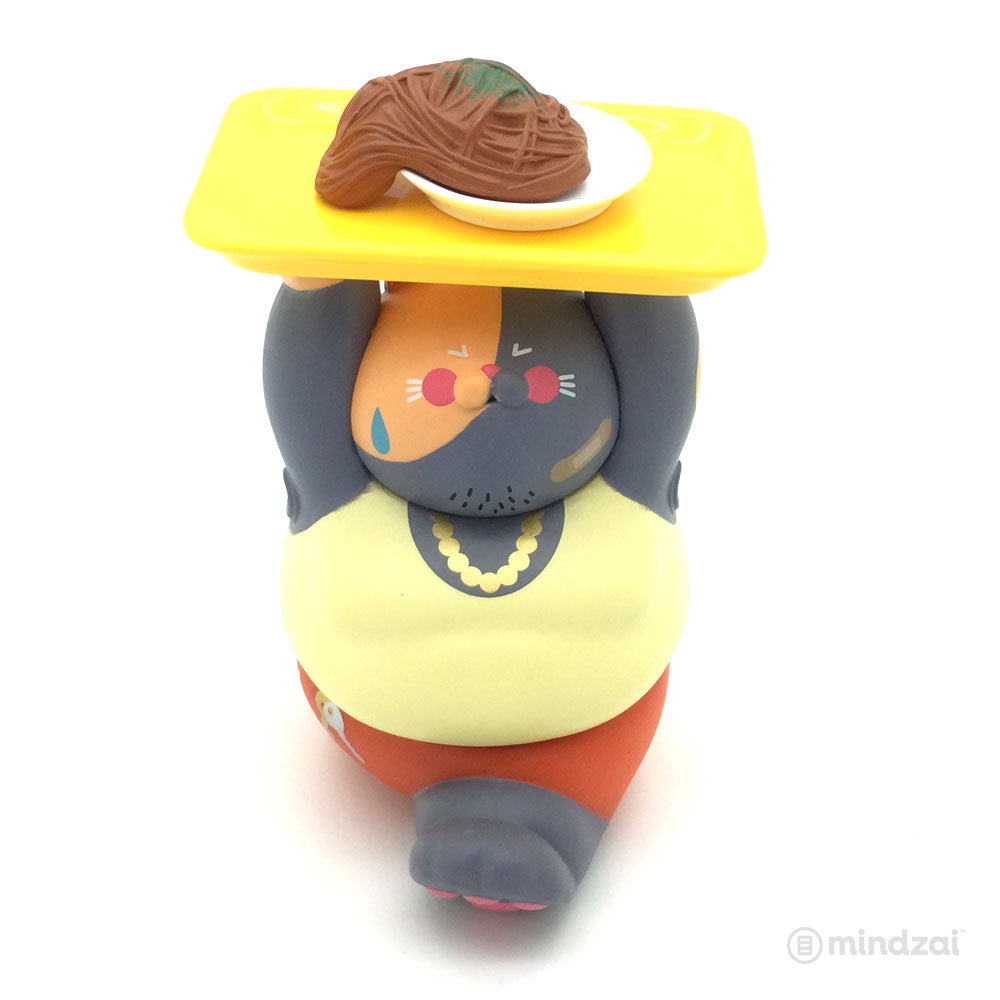 Get More Money Uncle Cat Blind Box Series by Lam Toys - Restaurant Waiter