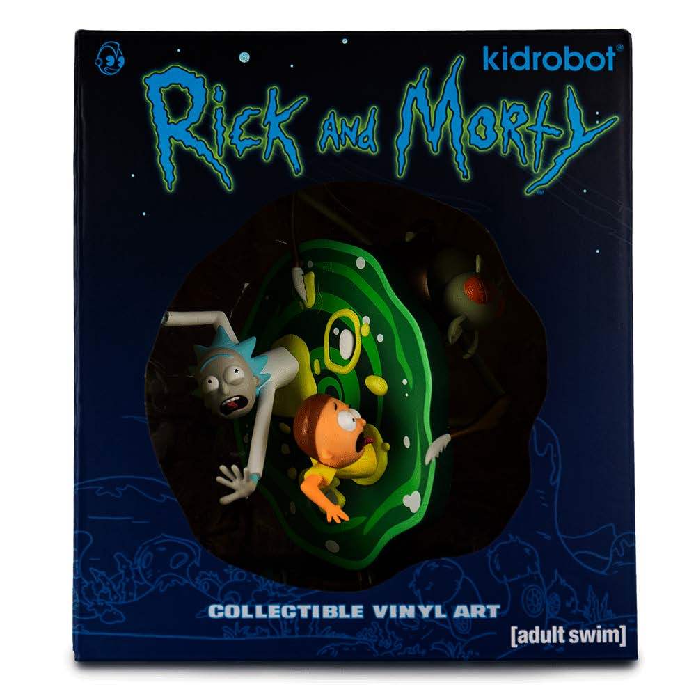 Rick and Morty Medium Figure by Kidrobot - [As is]