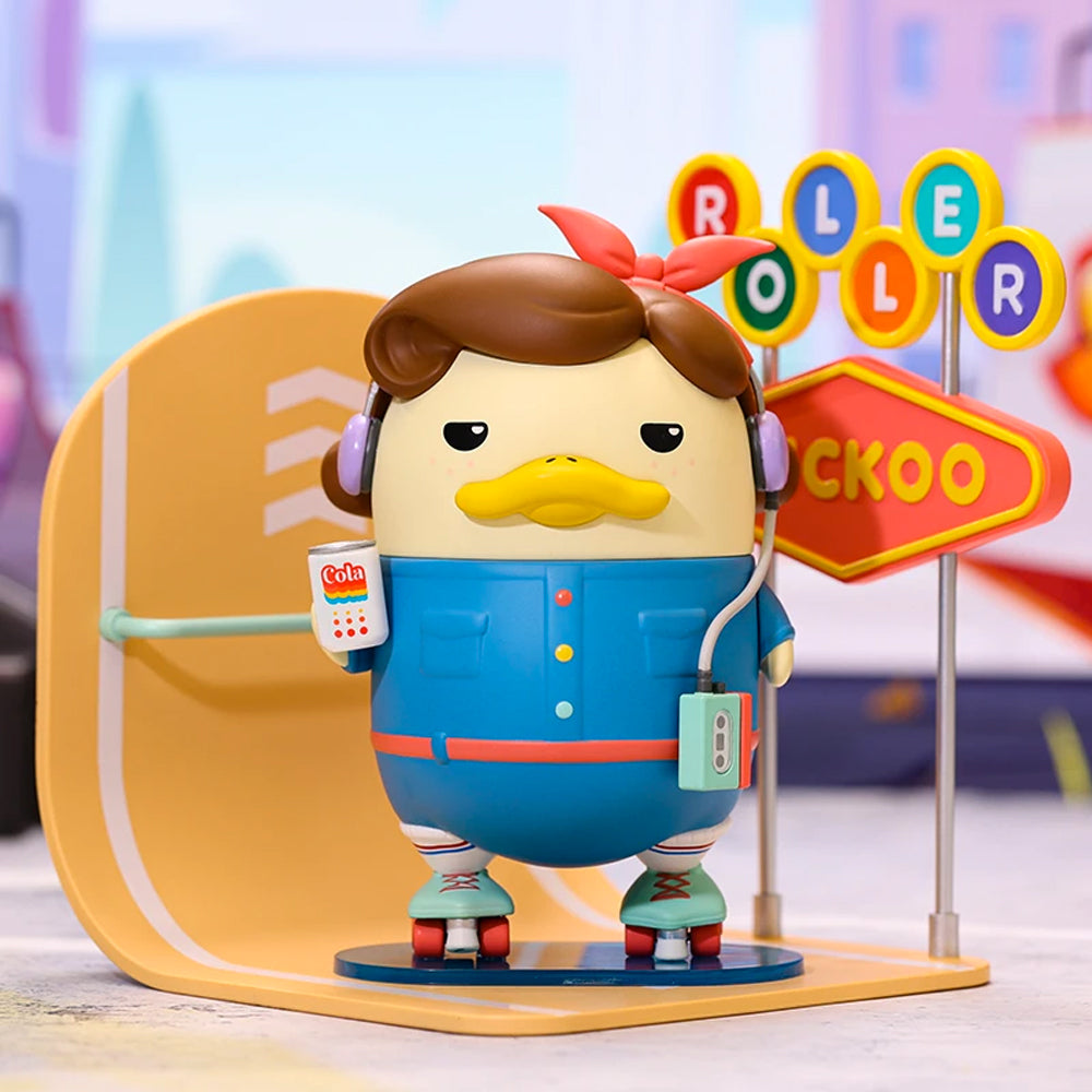 Duckoo Roller Skate Collection Art Toy Figure by POP MART