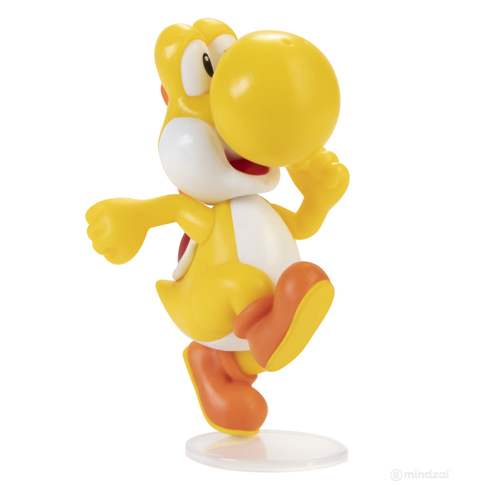 World of Nintendo: Yellow Yoshi 2.5" Action Figure by Jakks Pacific