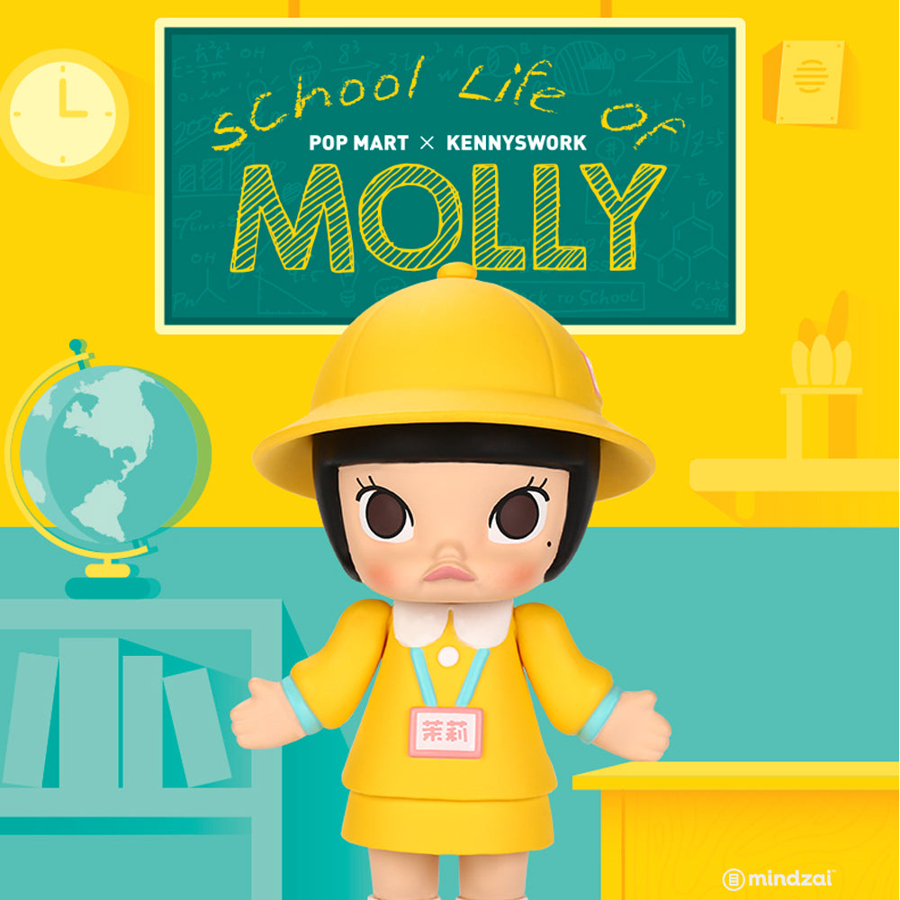 School Life of Molly Blind Box Series by Kennyswork x POP MART