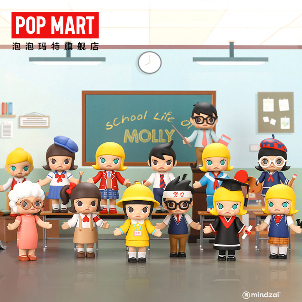 School Life of Molly Blind Box Series by Kennyswork x POP MART
