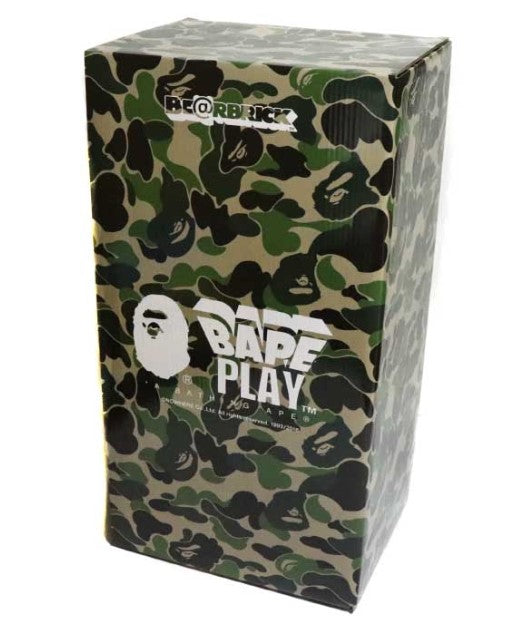 Bearbrick X Bape ABC Camo 1000% Green