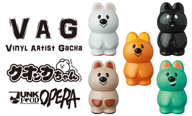 Kuokka Chan by Junk Food Opera x Vinyl Artist Gacha (VAG) Series 33